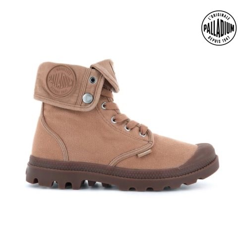 Palladium Baggy Women's Boots Brown | UK X901-MJH